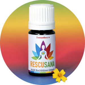 RescuSana Lebens-UrEnergie Bachblüten+Sonne-Globuli. KRISEN, SORGEN & SEELE. Verbesserte Rezeptur. Nach Dr. Edward Bach für Mensch & Tier